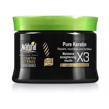Masca De Par Formula Profesionala Natural Keratin Intense 350ml