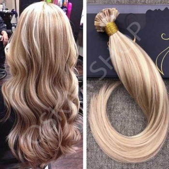 Extensii cheratina DeLuxe Balayage #12 #60