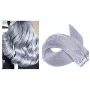 Extensii Tape In Diamond Arctic Grey