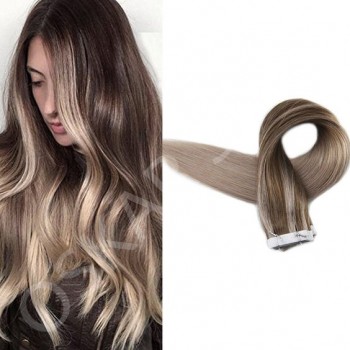 Extensii Tape In Diamond Balayage #7 Light Grey
