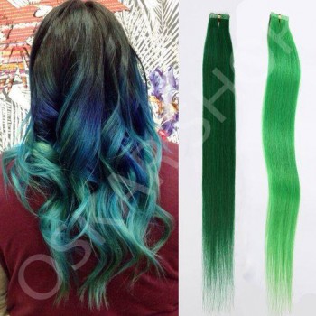 Extensii Tape In Diamond Verde